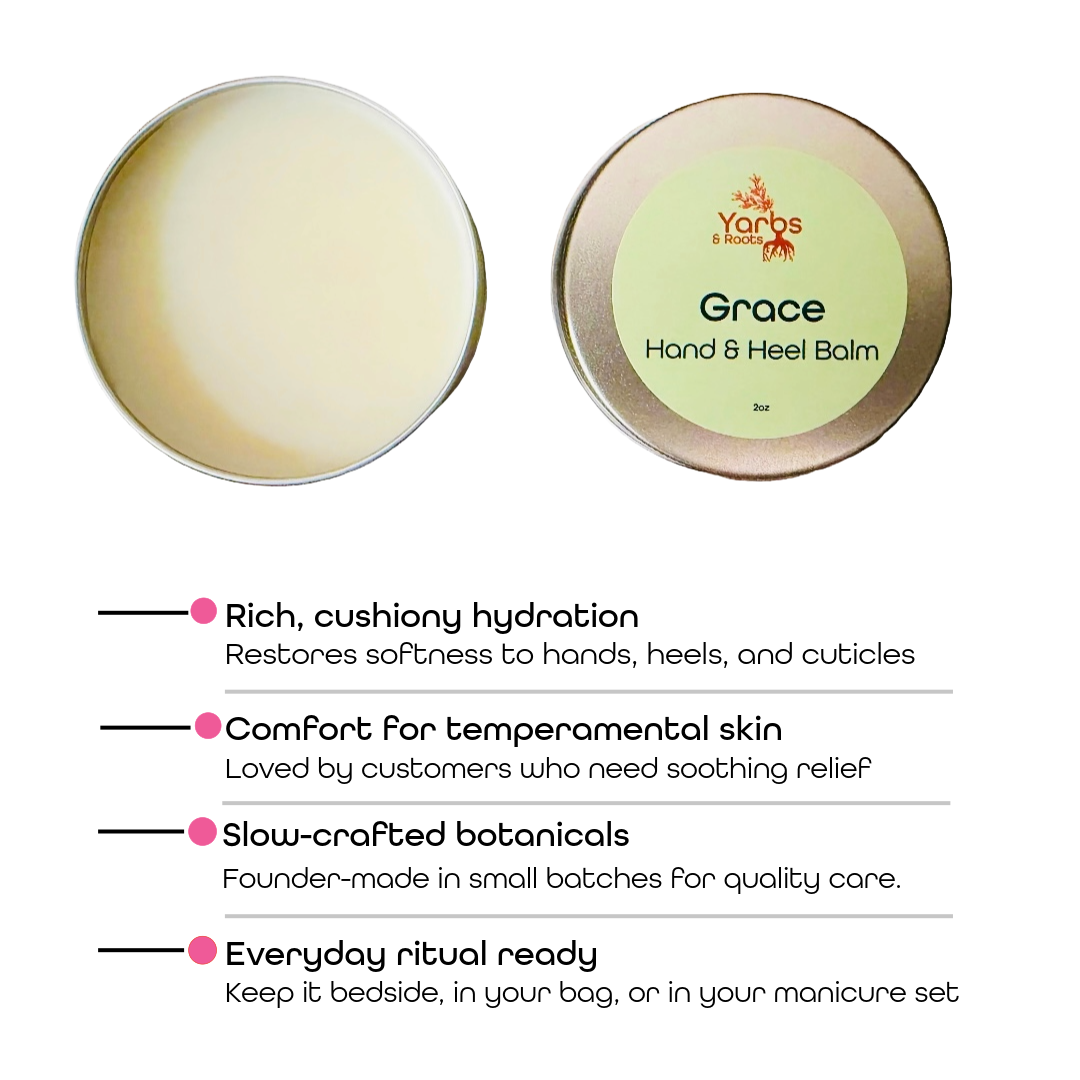 Grace ~ Hand & Heel Balm 2oz