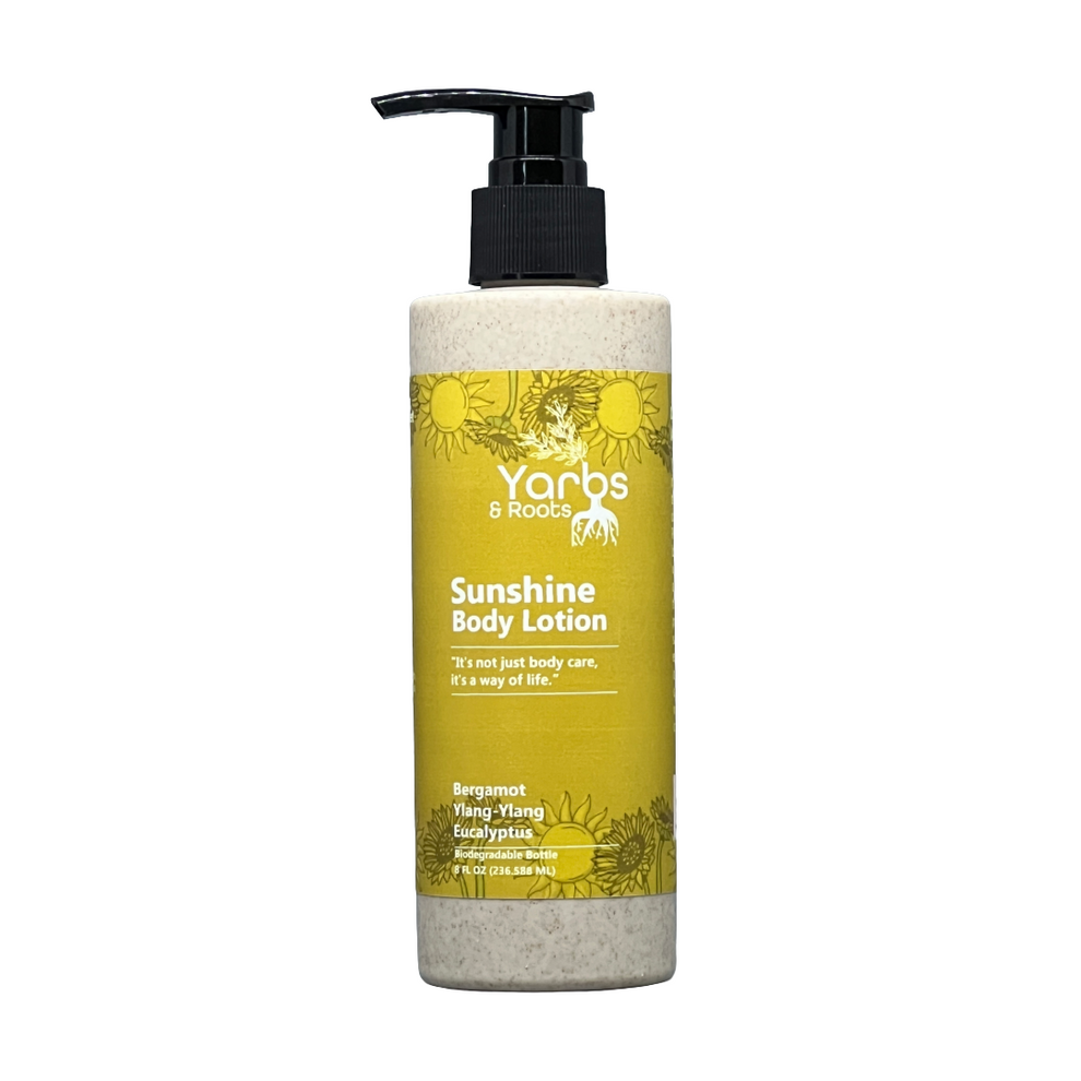 Sunshine Body Lotion with Bergamot – Yarbs & Roots